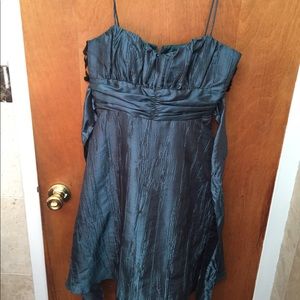 Short Dark Teal Dress